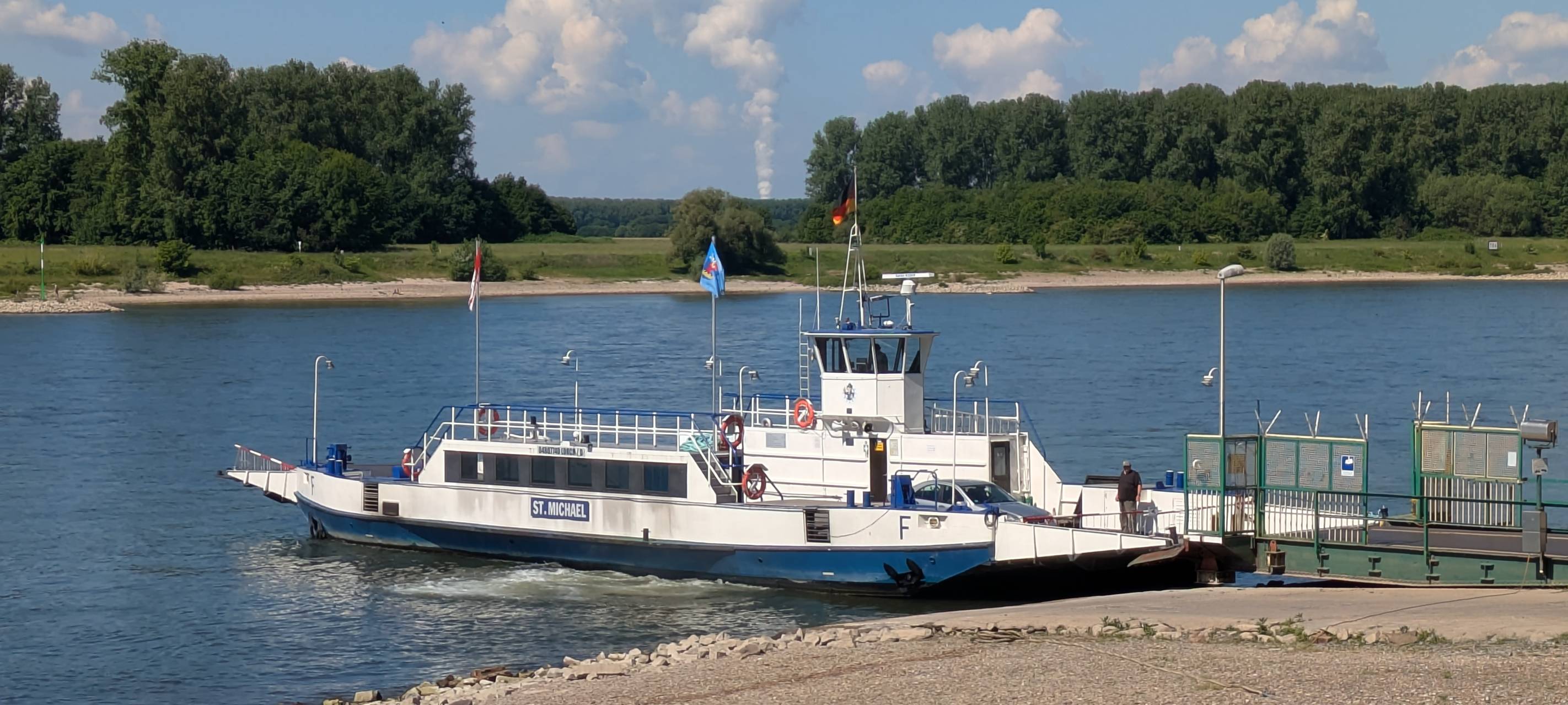 Leverkusen: Hitdorfer Fähre ab Samstag wieder in Betrieb