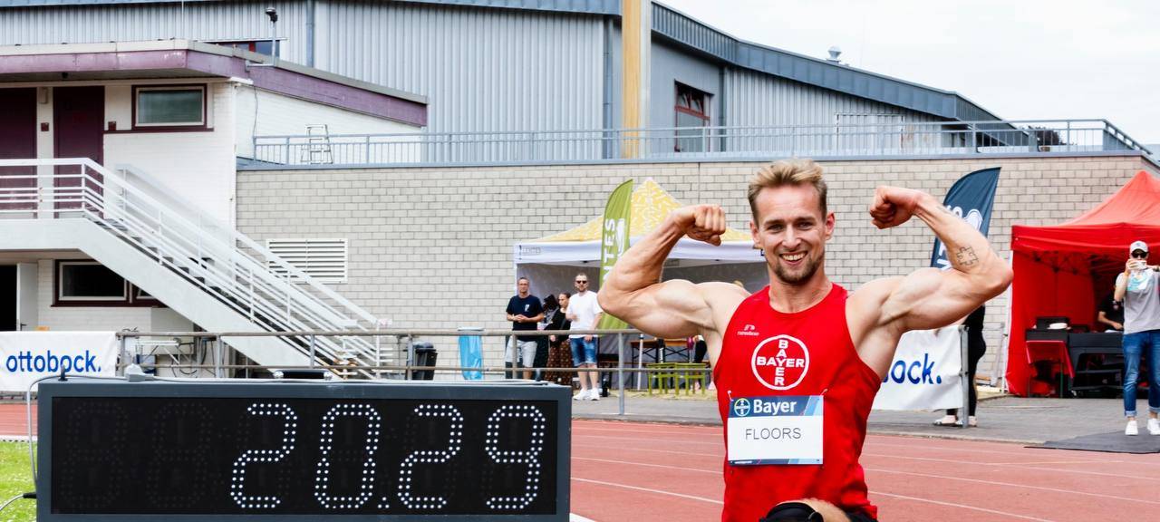 Sport Leverkusen: Floors läuft Weltrekord über 200 Meter