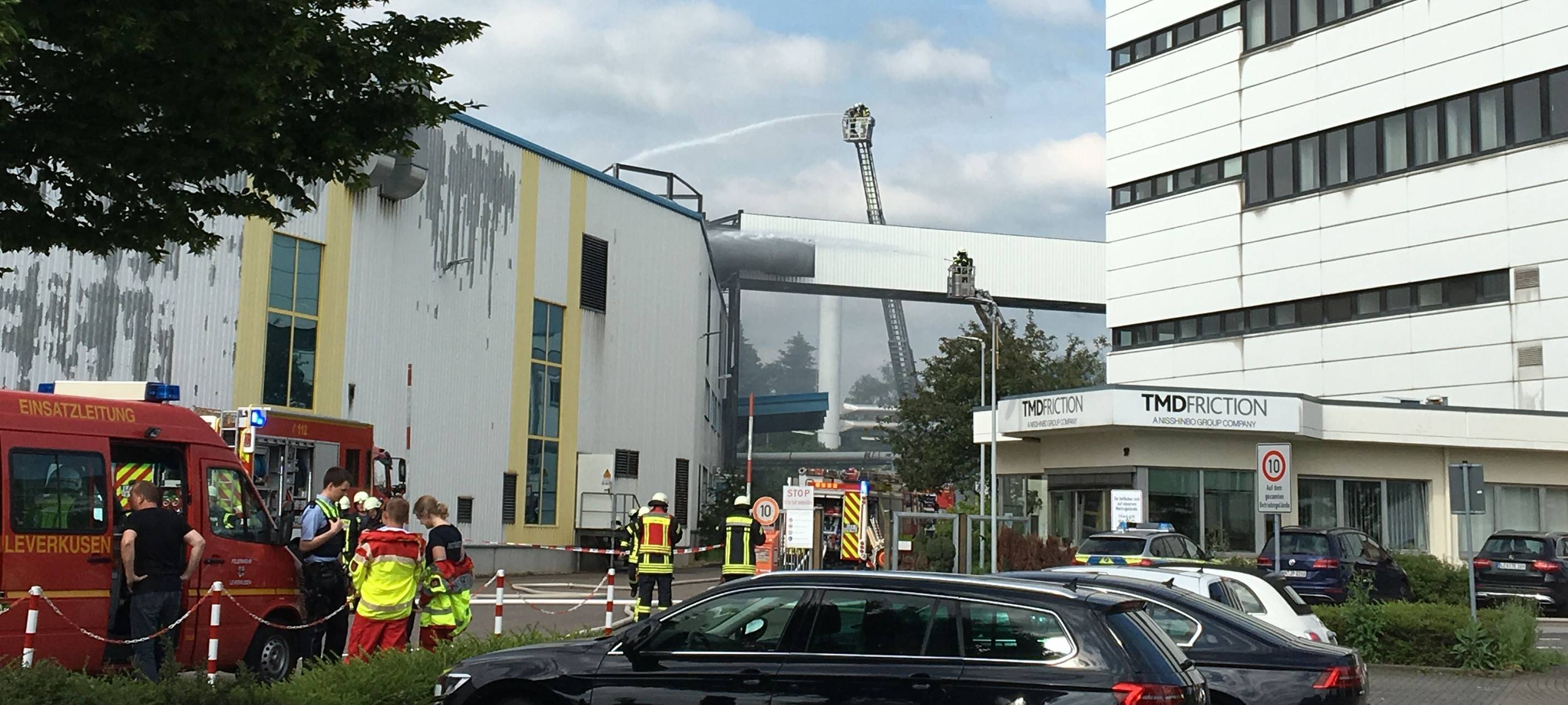 Großfeuer bei TMD Friction gelöscht