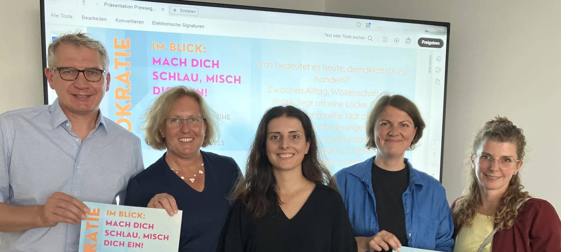 Mehr Demokratie: Leverkusener Organisationen setzen Zeichen