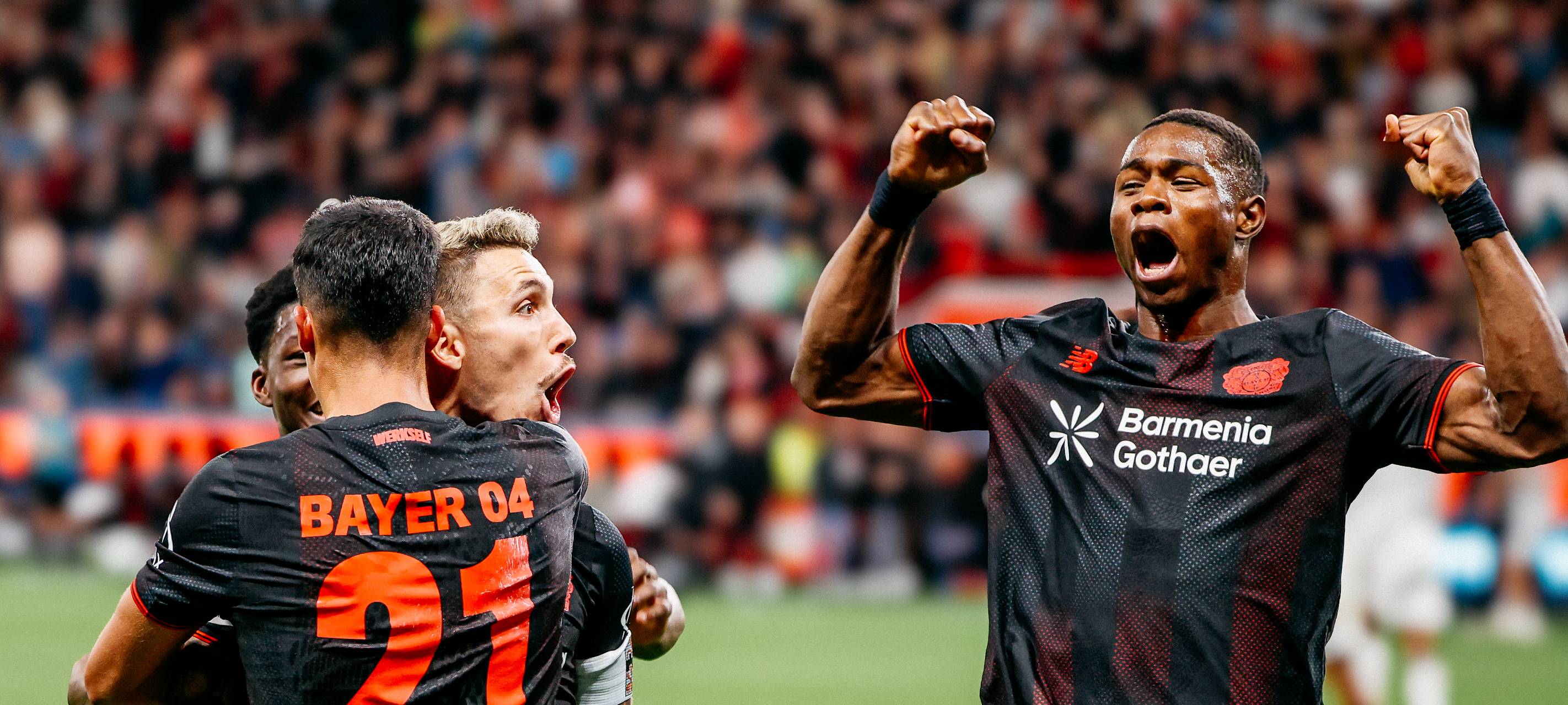 Bayer 04 Leverkusen in der Champions League gegen Arsenal