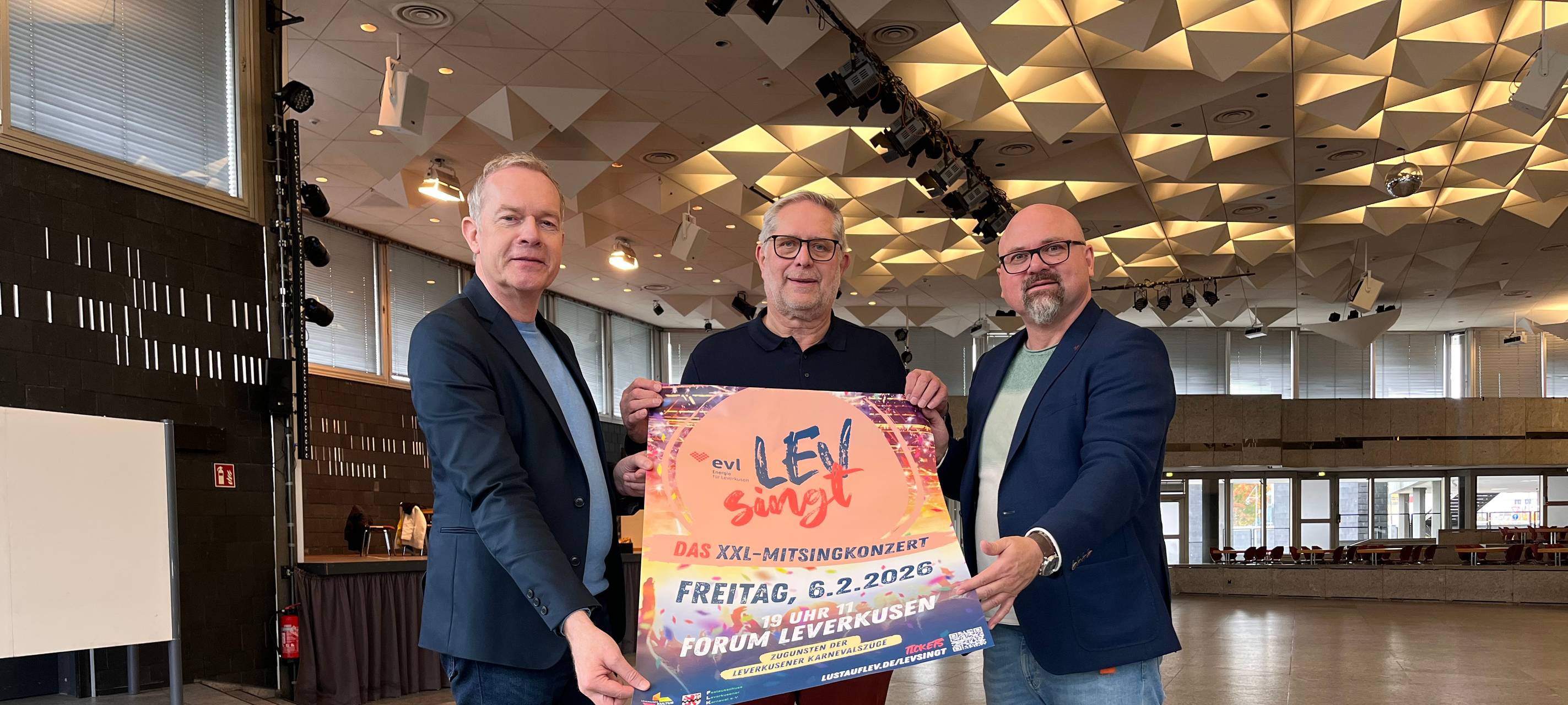 Benefizkonzert für Leverkusener Karnevalszüge