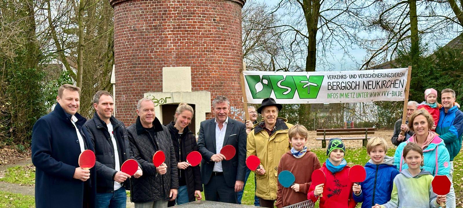 Tischtennis für alle in Leverkusen
