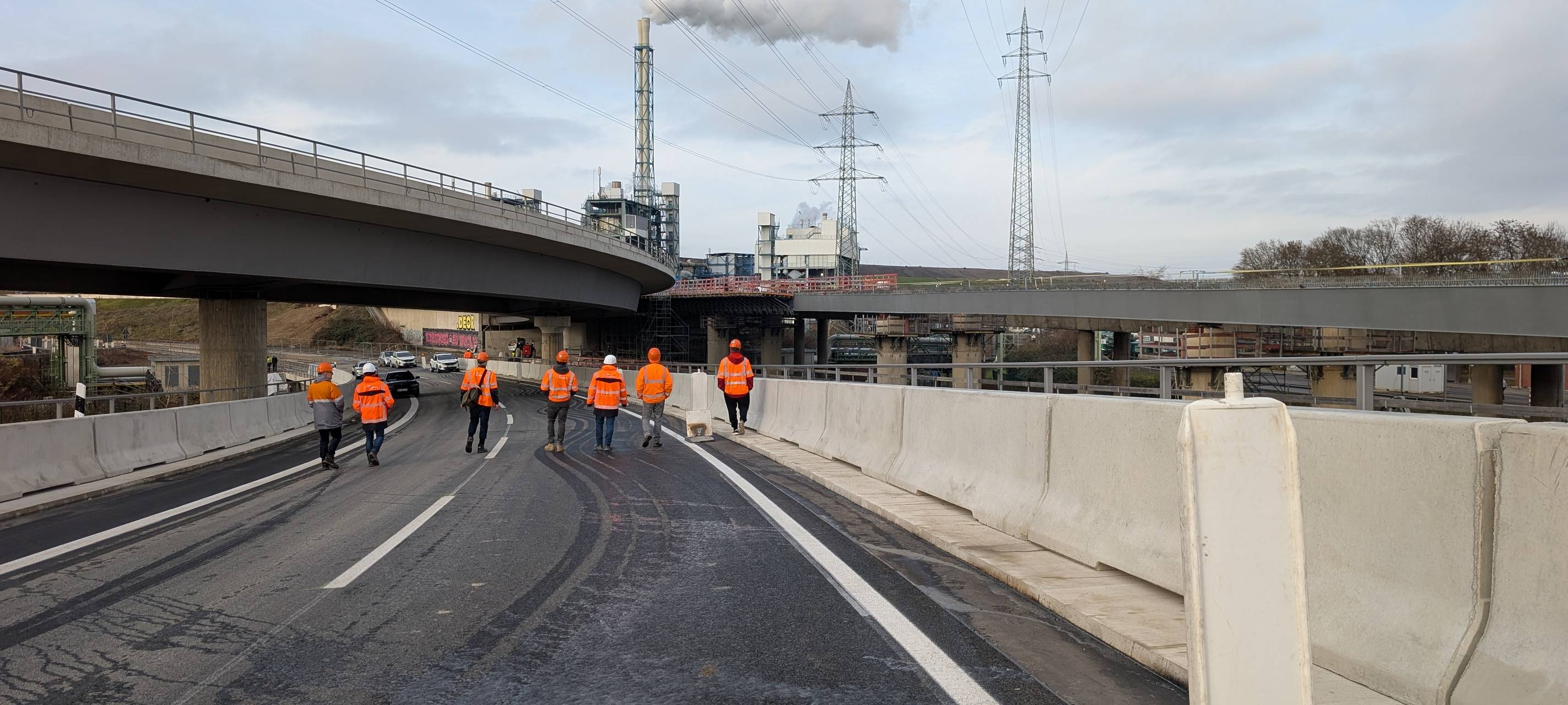 Fortschritte beim Umbau des Kreuzes Leverkusen West