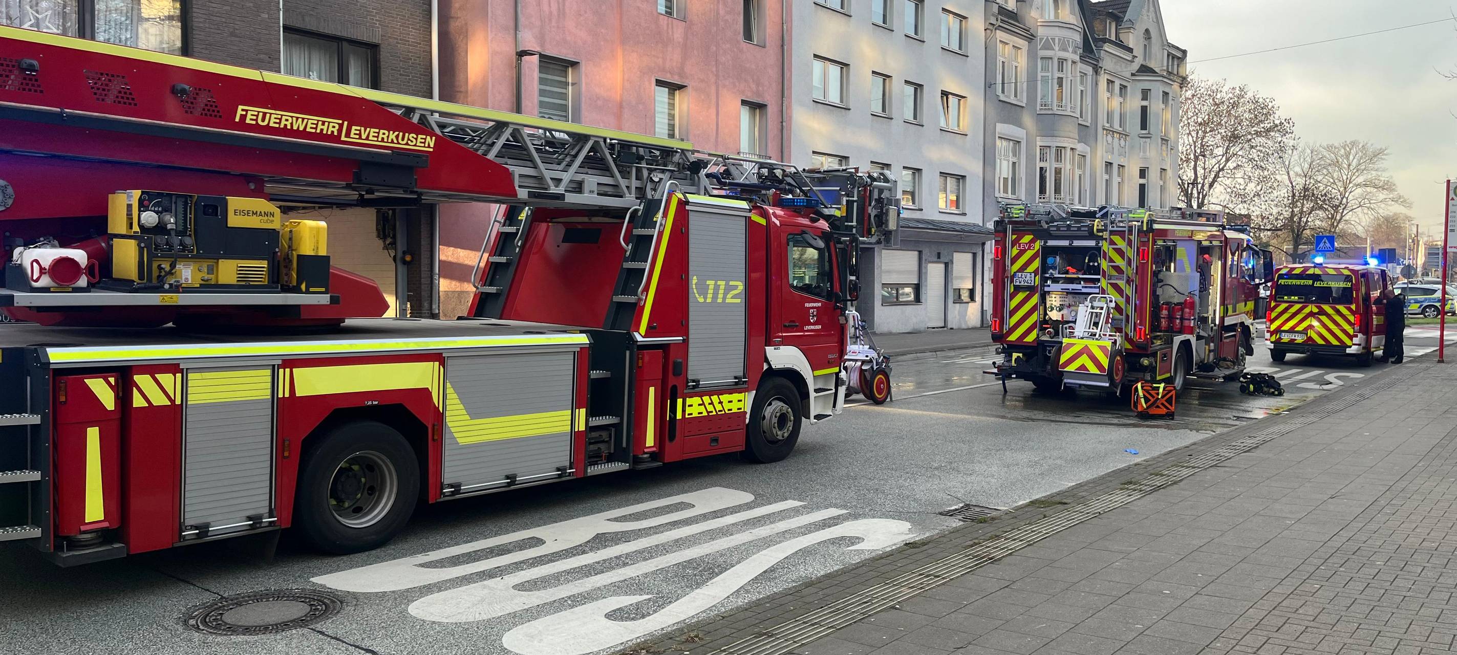 Leverkusen: Feuerwehreinsatz in Opladen