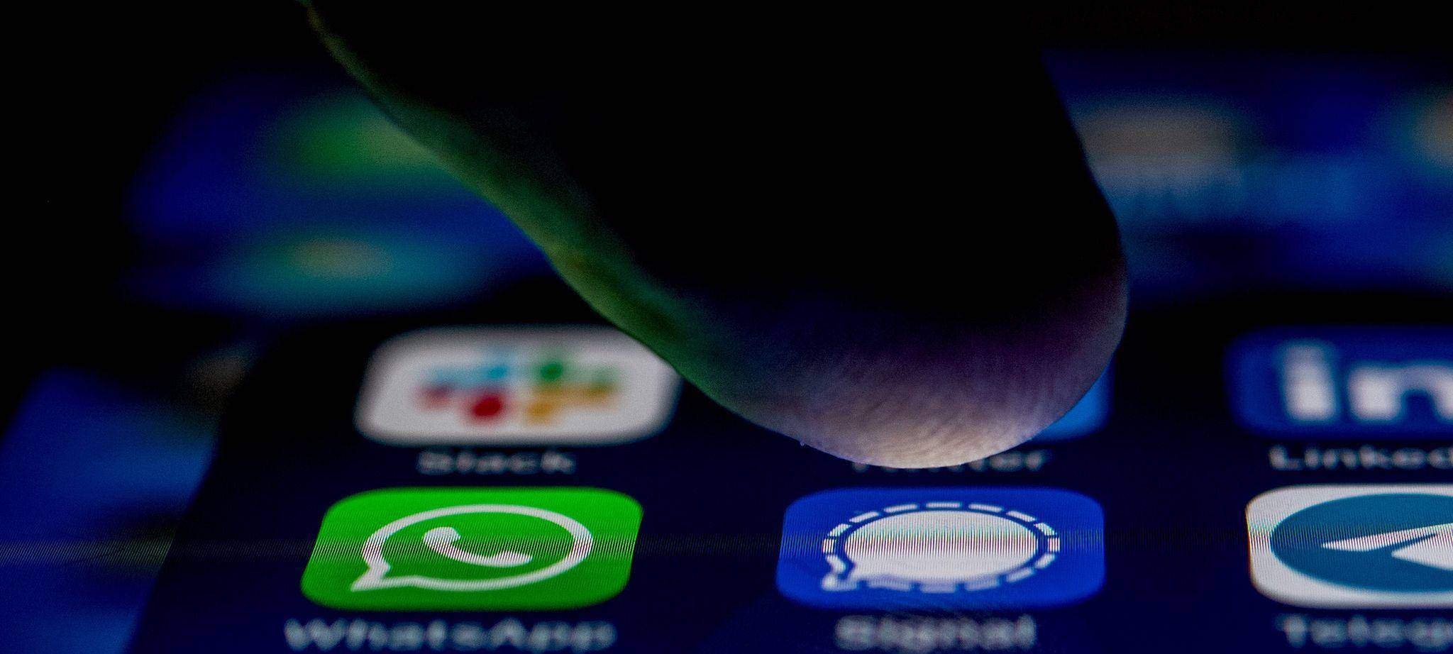 Messengerdienste auf einem Smartphone