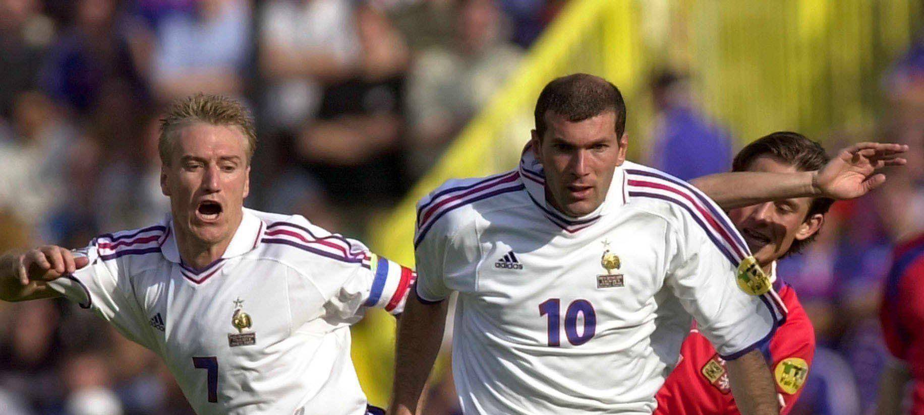 Didier Deschamps und Zinédine Zidane