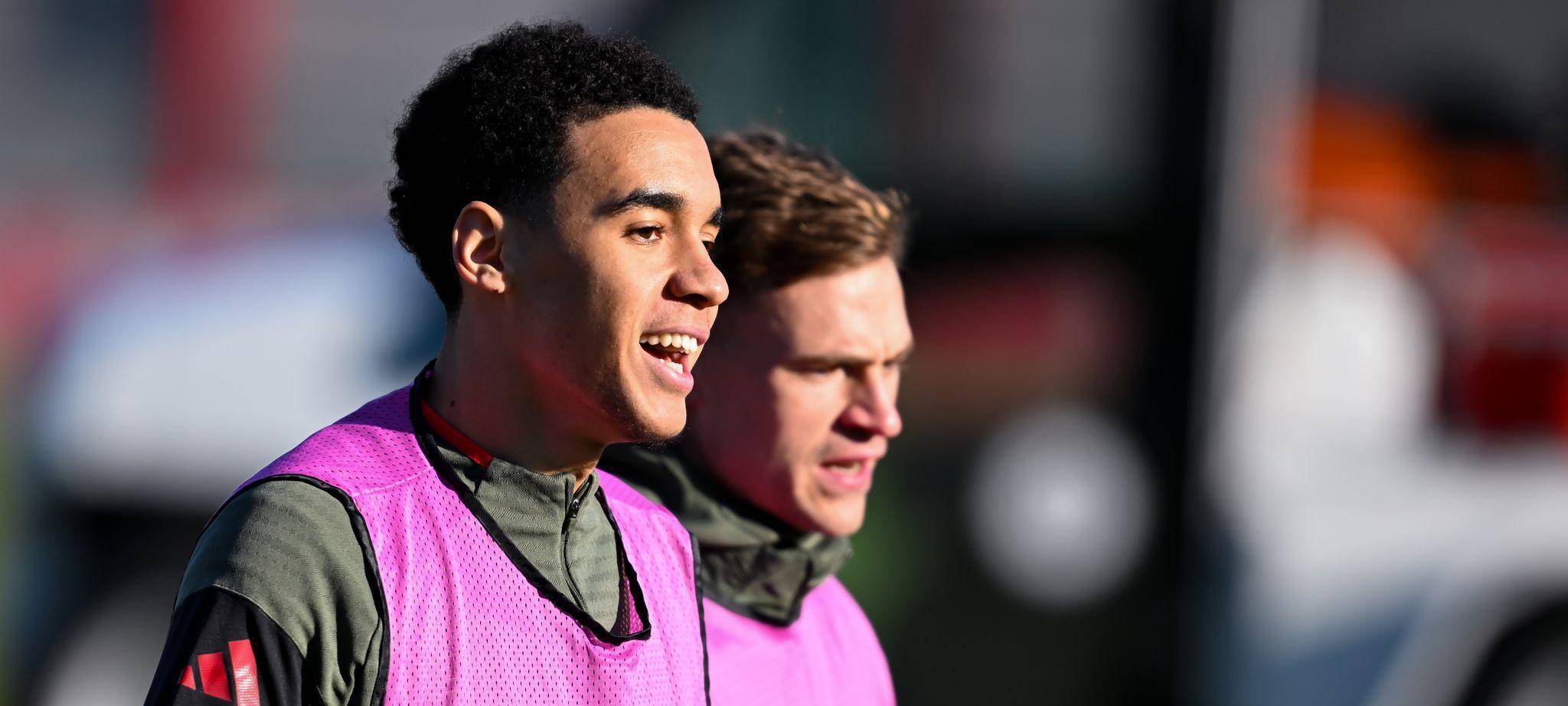 Jamal Musiala und Joshua Kimmich