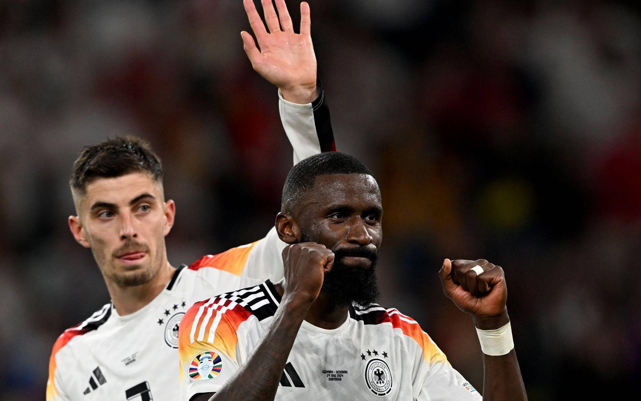 Kai Havertz und Antonio Rüdiger