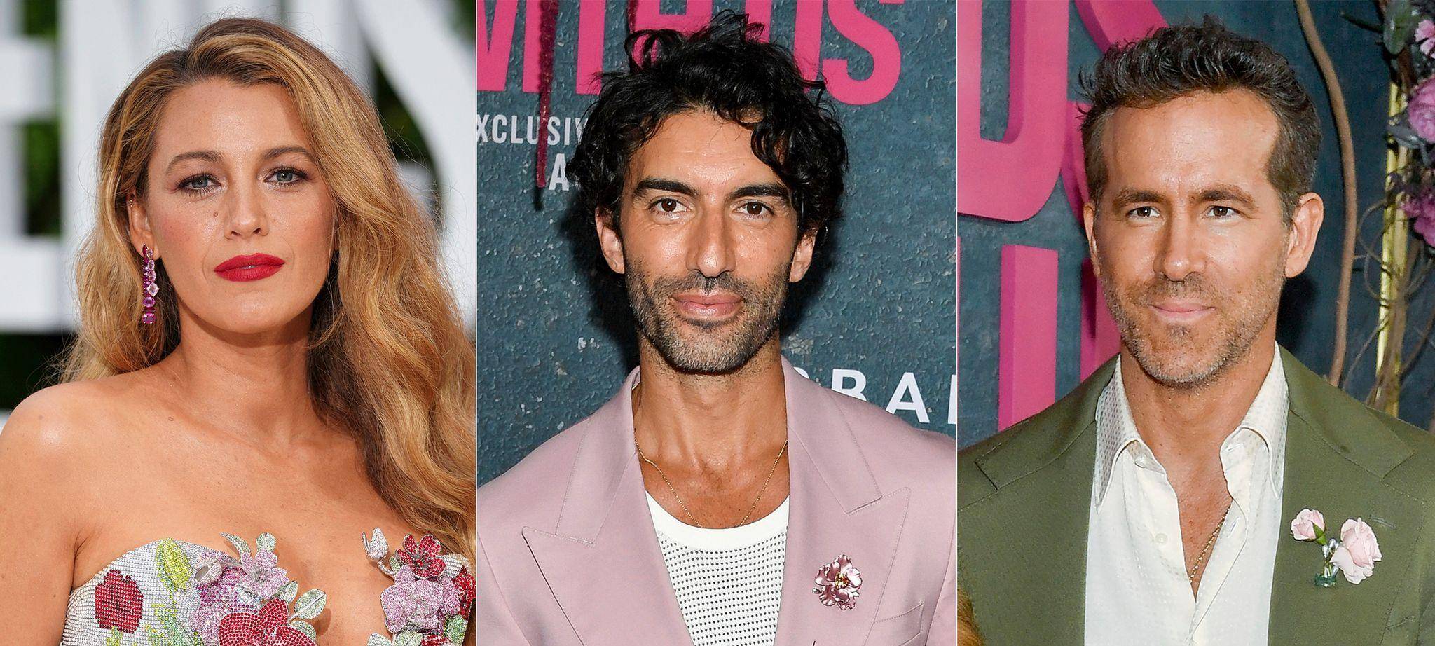 Blake Lively, Justin Baldoni und Ryan Reynolds