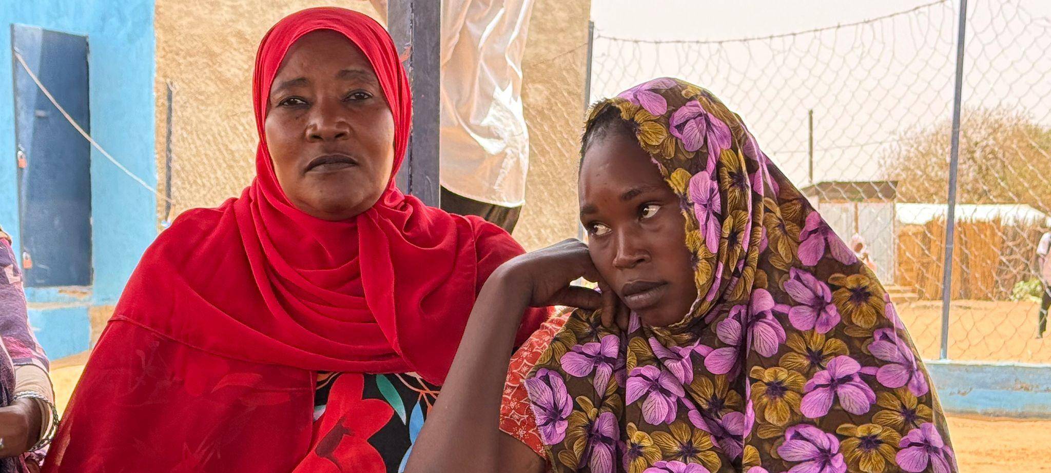 Flüchtlinge aus Darfur im Tschad