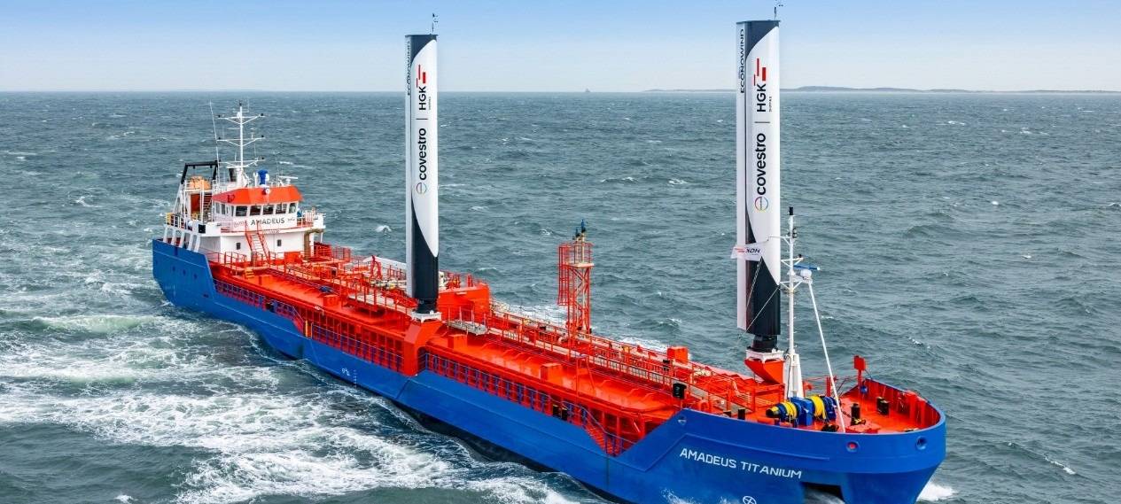 Leverkusen: Covestro rüstet Schiffe für weniger CO₂ um