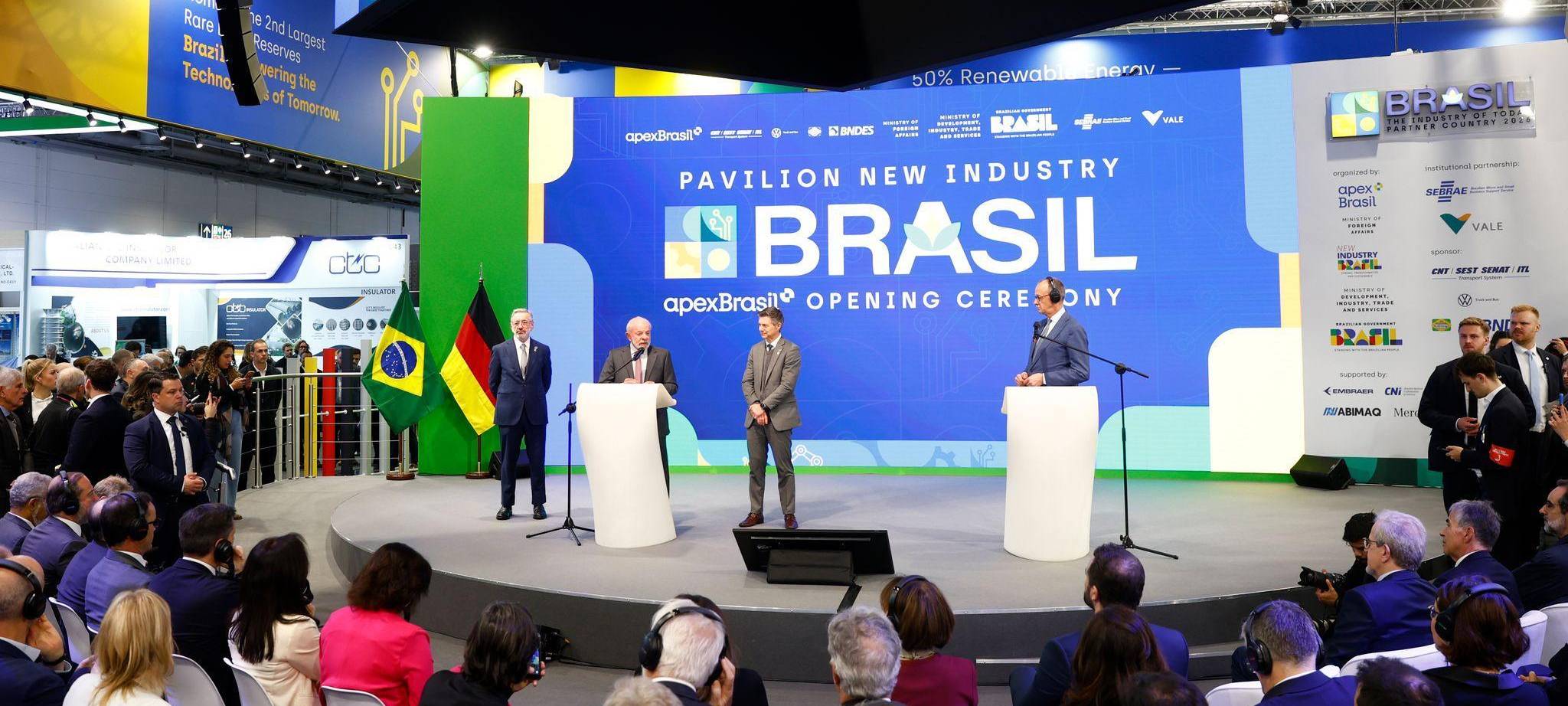 Beginn der Hannover Messe