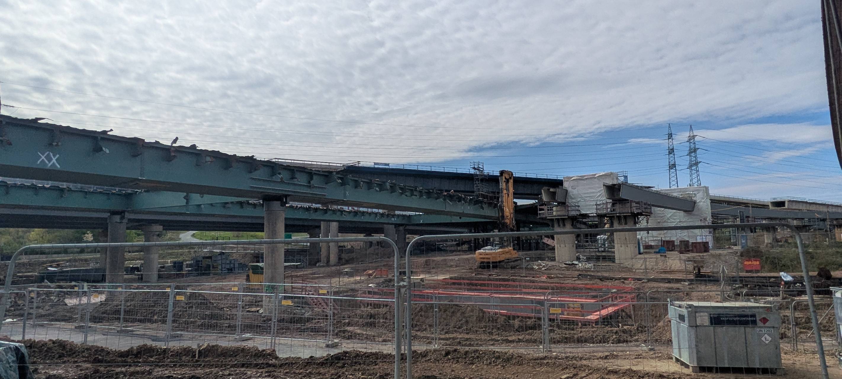 Dreiwöchige Sperrung der A59 bei Leverkusen beginnt