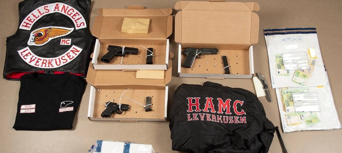 Razzia gegen Hells Angels in Leverkusen