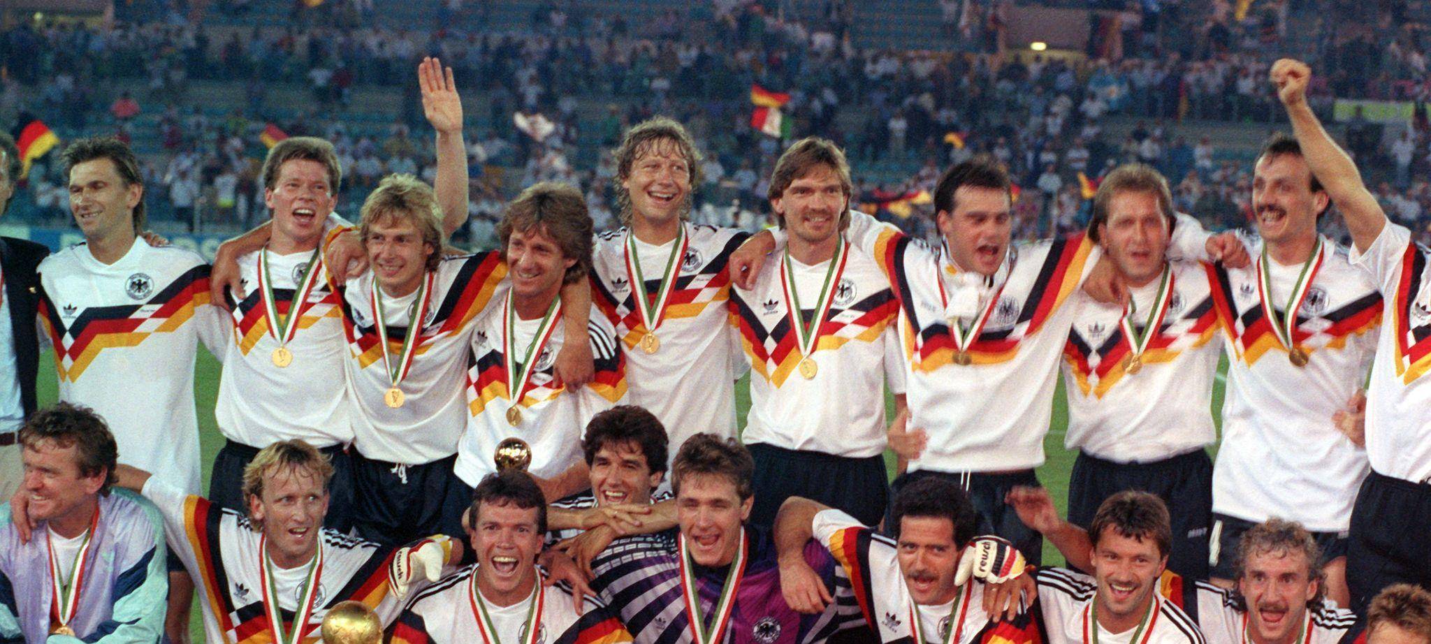 Das Weltmeisterteam von 1990