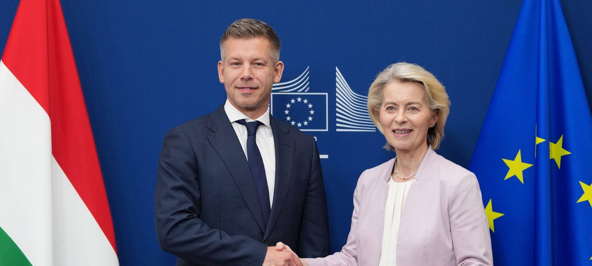 Ungarns neuer Ministerpräsident Magyar in Brüssel