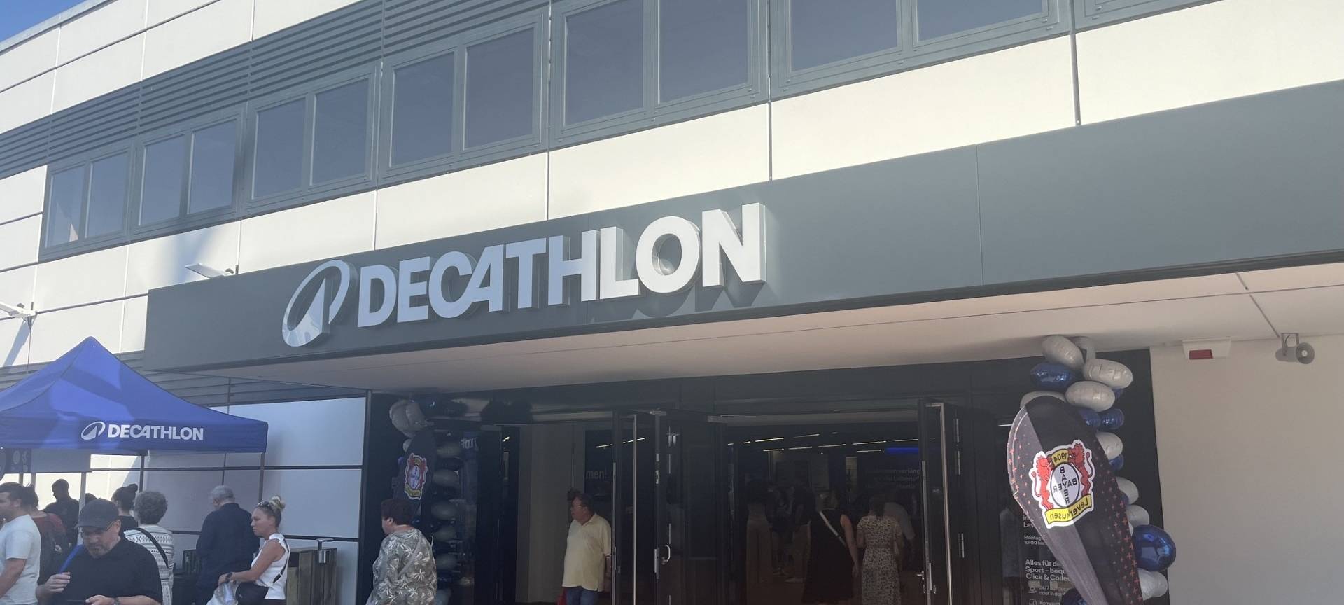 Decathlon eröffnet in Leverkusen