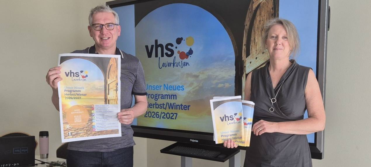 VHS Leverkusen: Neues Herbst- und Winterprogramm