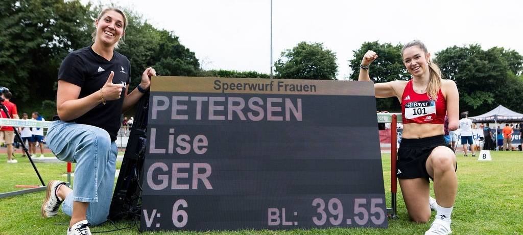 Erfolgreiches Para Leichtathletik Heimspiel in Leverkusen