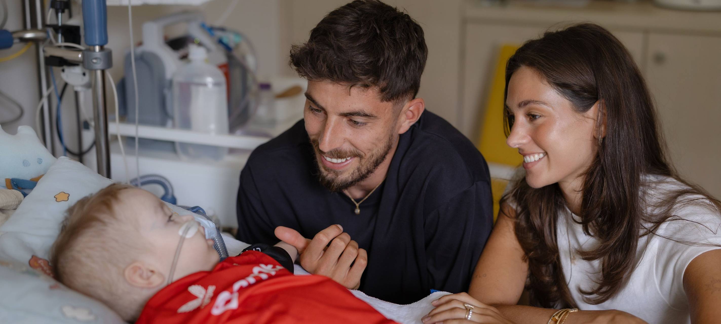Kai Havertz spendet für „Zeitinsel“ am Klinikum Leverkusen