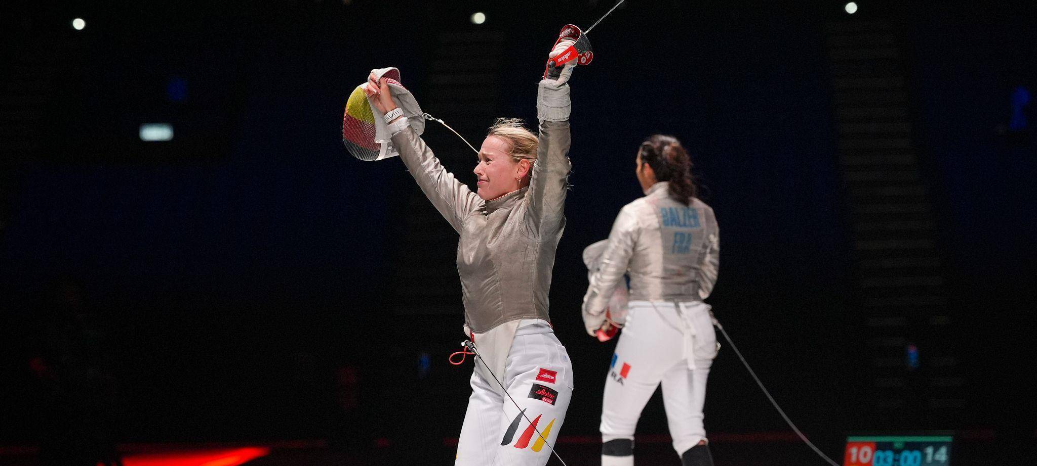 Säbelfechterin Eifler gewinnt sensationell WM-Gold