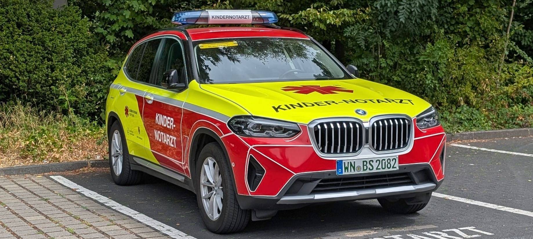 Großer Bedarf: Kindernotarzt in Leverkusen 45-mal alarmiert