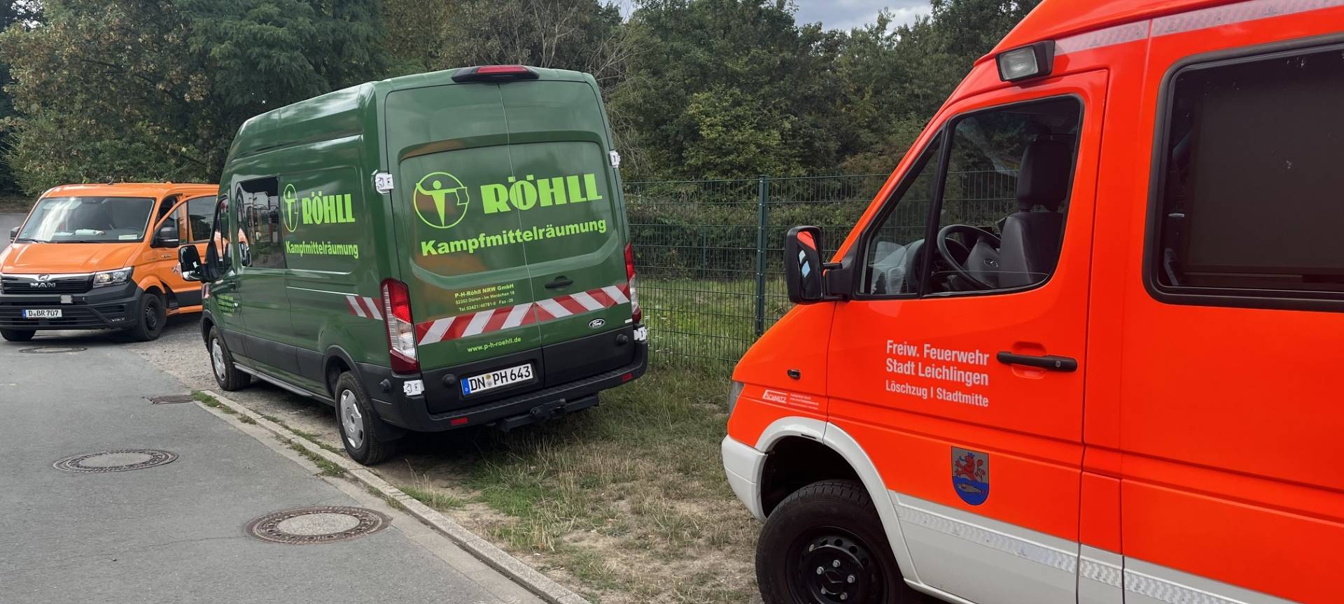 Bombenfund an der Grenze zu Leverkusen