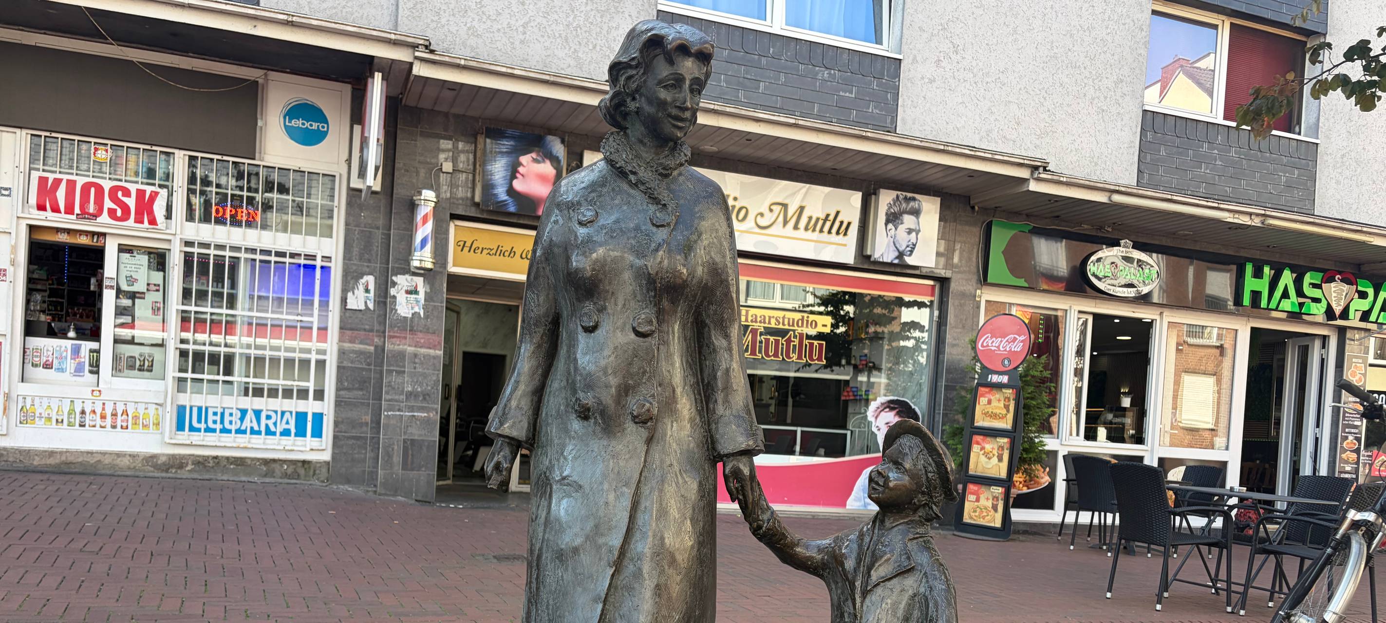 Leverkusen: Teil von Bronzestatue wieder aufgetaucht