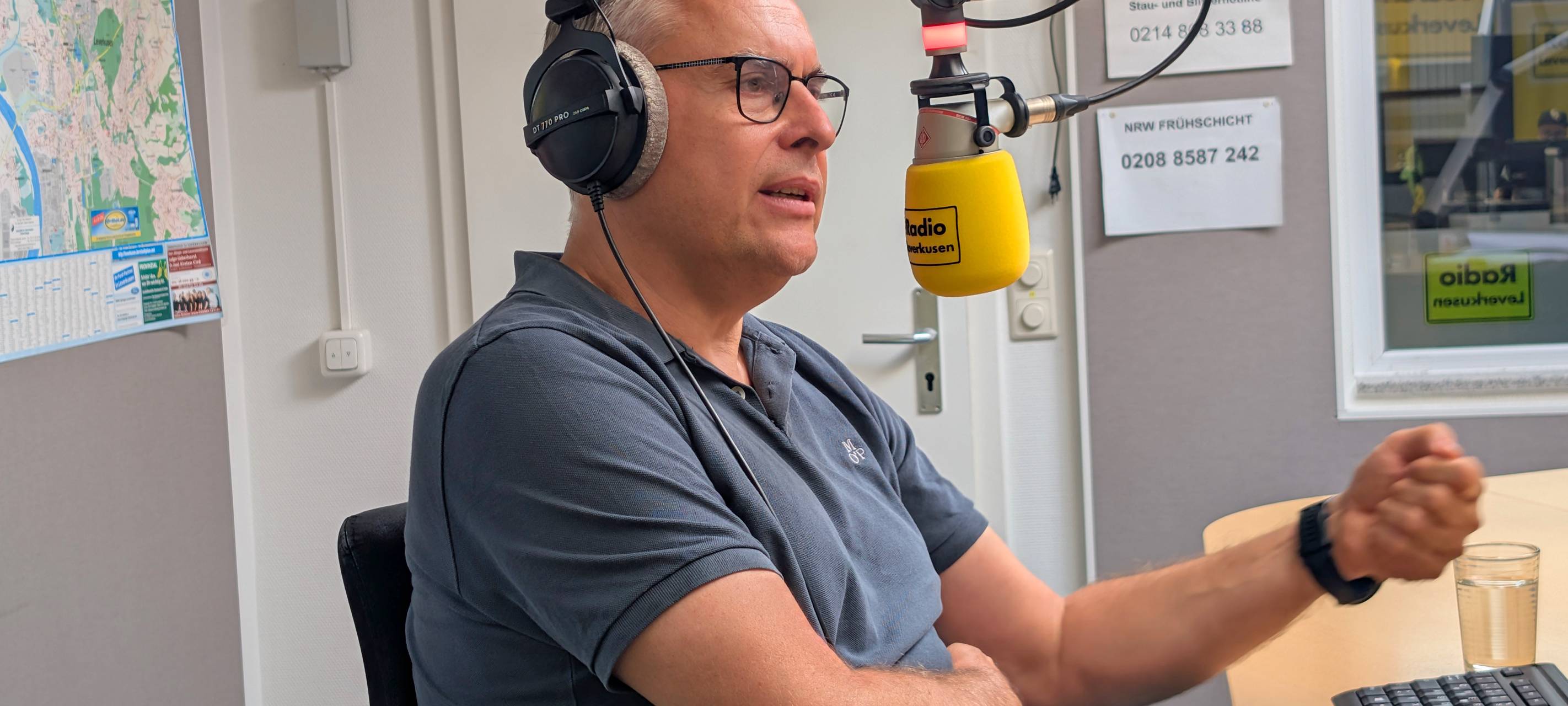 Studiovisite - Euer Radio-Talk mit dem Klinikum Leverkusen