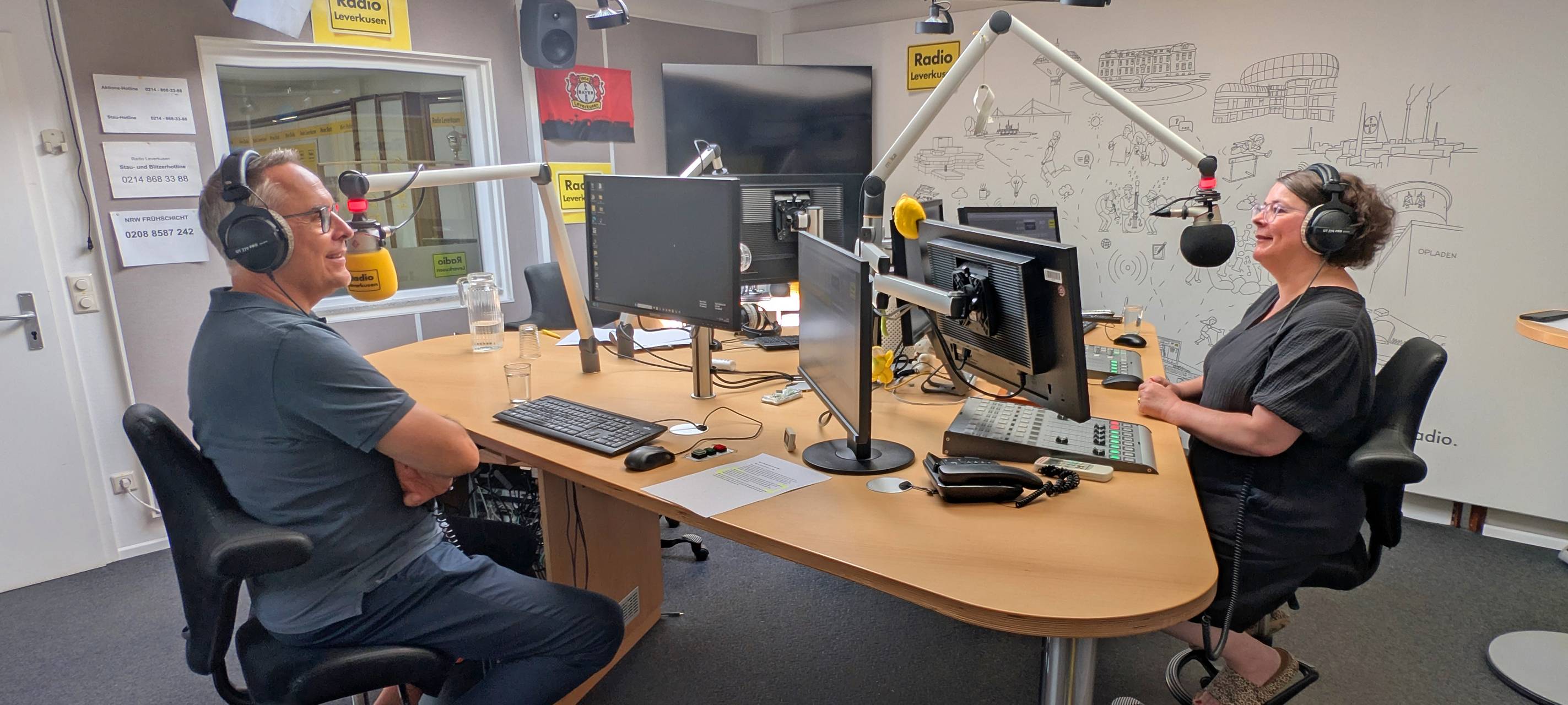 Studiovisite - Euer Radio-Talk mit dem Klinikum Leverkusen