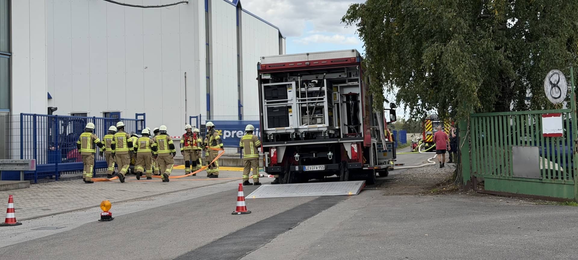 Leverkusener Umweltamt weiterhin in Hitdorf im Einsatz