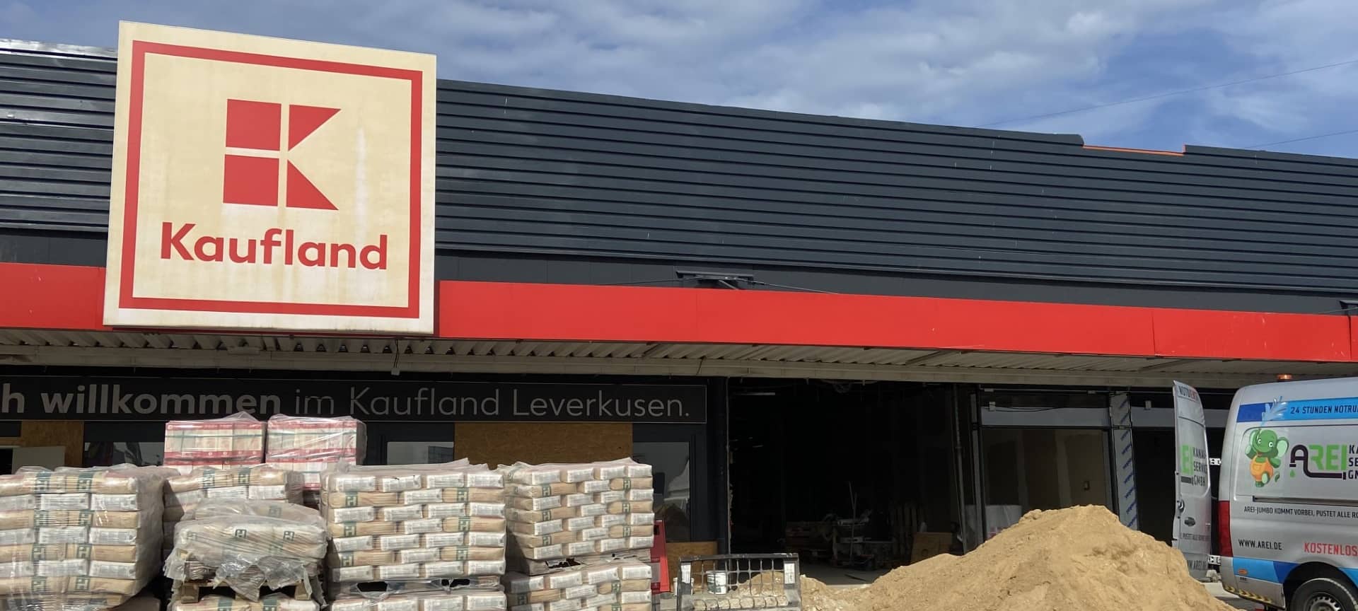 Kaufland in Manfort: Bauarbeiten im Zeitplan