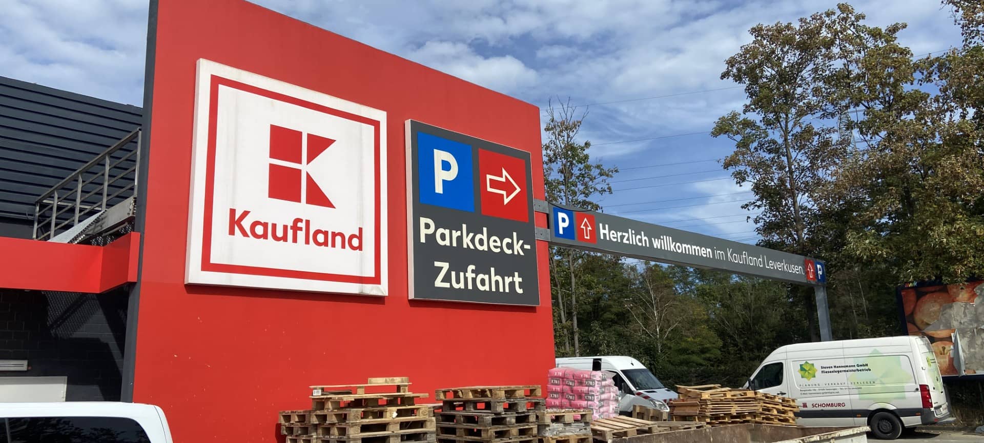 Kaufland in Manfort: Bauarbeiten im Zeitplan