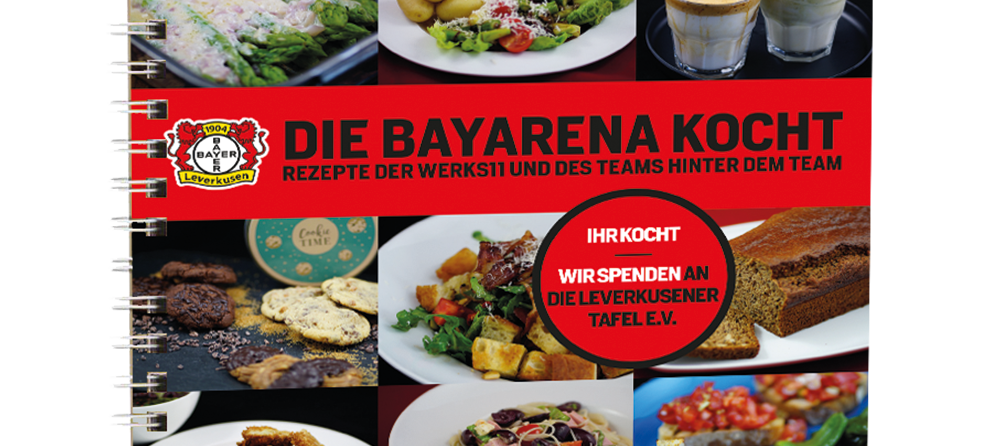 Bayer 04 spendet Kochbuch-Erlös