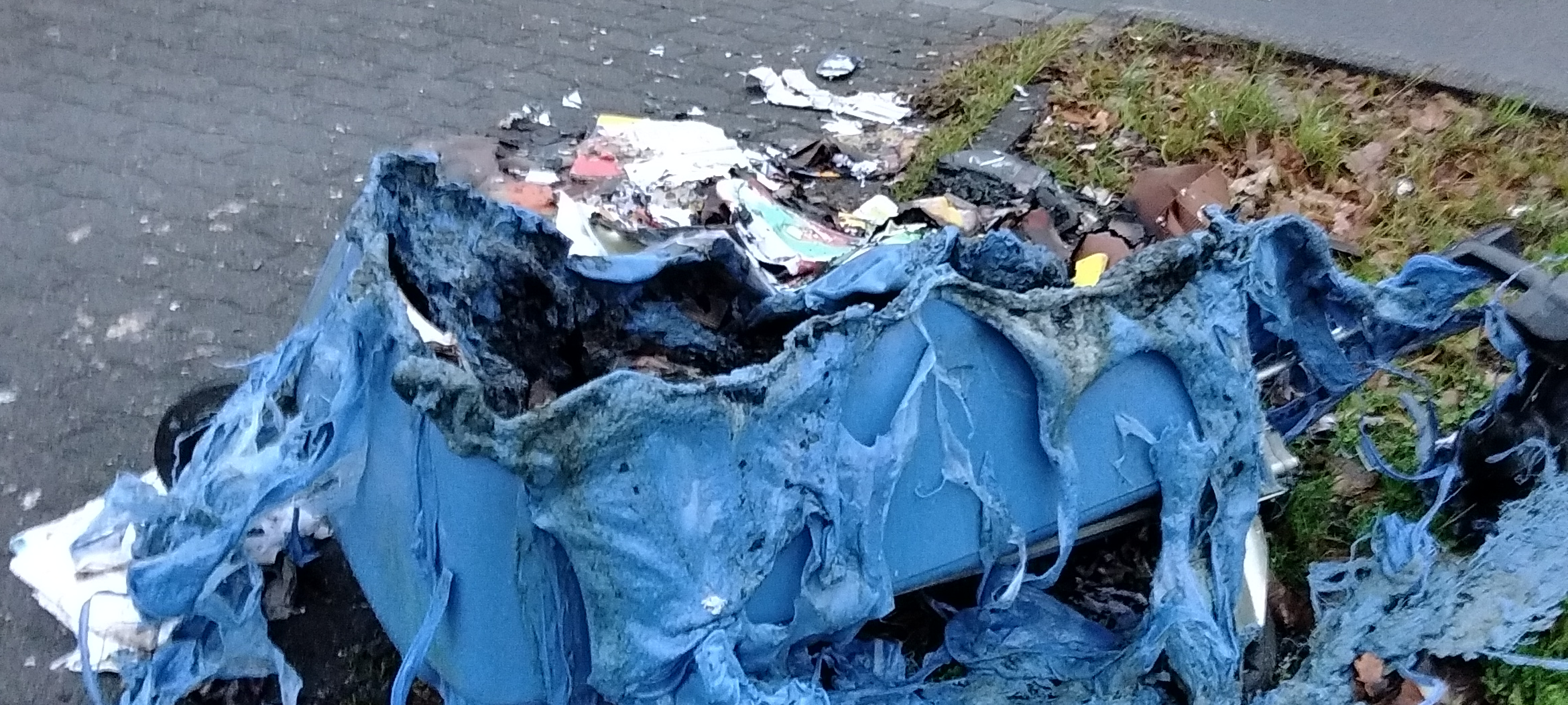 Leverkusen: 40 Müllcontainer in der Silvesternacht abgebrannt