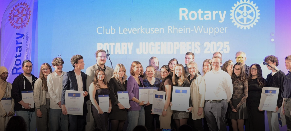 Rotary-Jugendpreis: Auszeichnung für Leverkusener Engagement