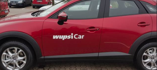 Wupsi Car-Sharing freigeschaltet